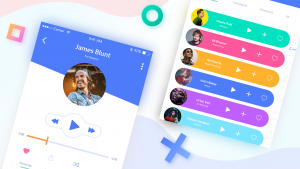 Music App Interface Design