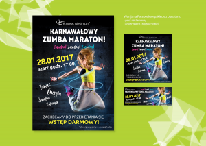 Plakat dla Fitness Platinium