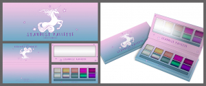 Eyeshadow Palette Design with visual