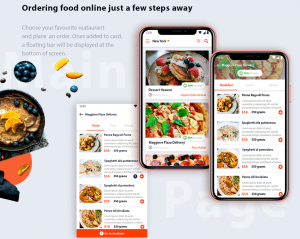 Food delivery mobile app