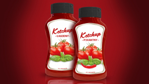 Projekt opakowania na Ketchup