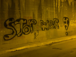 Stop war! graf