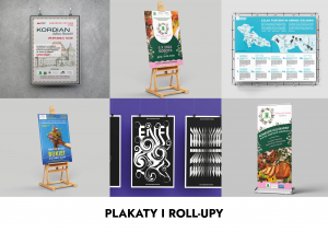 Plakaty i rollupy