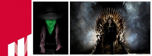 Photo montage, Witch and Game of Thrones