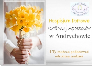 Plakat dla Hospicujm Domowego 