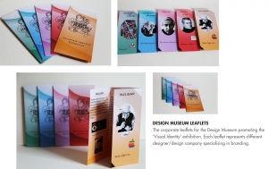 Design Museum Leaflets