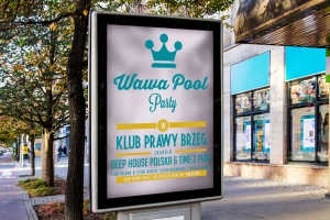 Plakat WAWA POOL PARTY